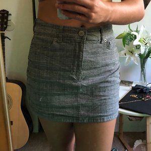 American Eagle Plaid Mini Skirt